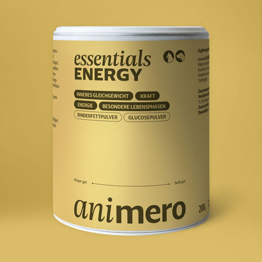 animero essentials ENERGY – Energie-Pulver für Hunde & Katzen