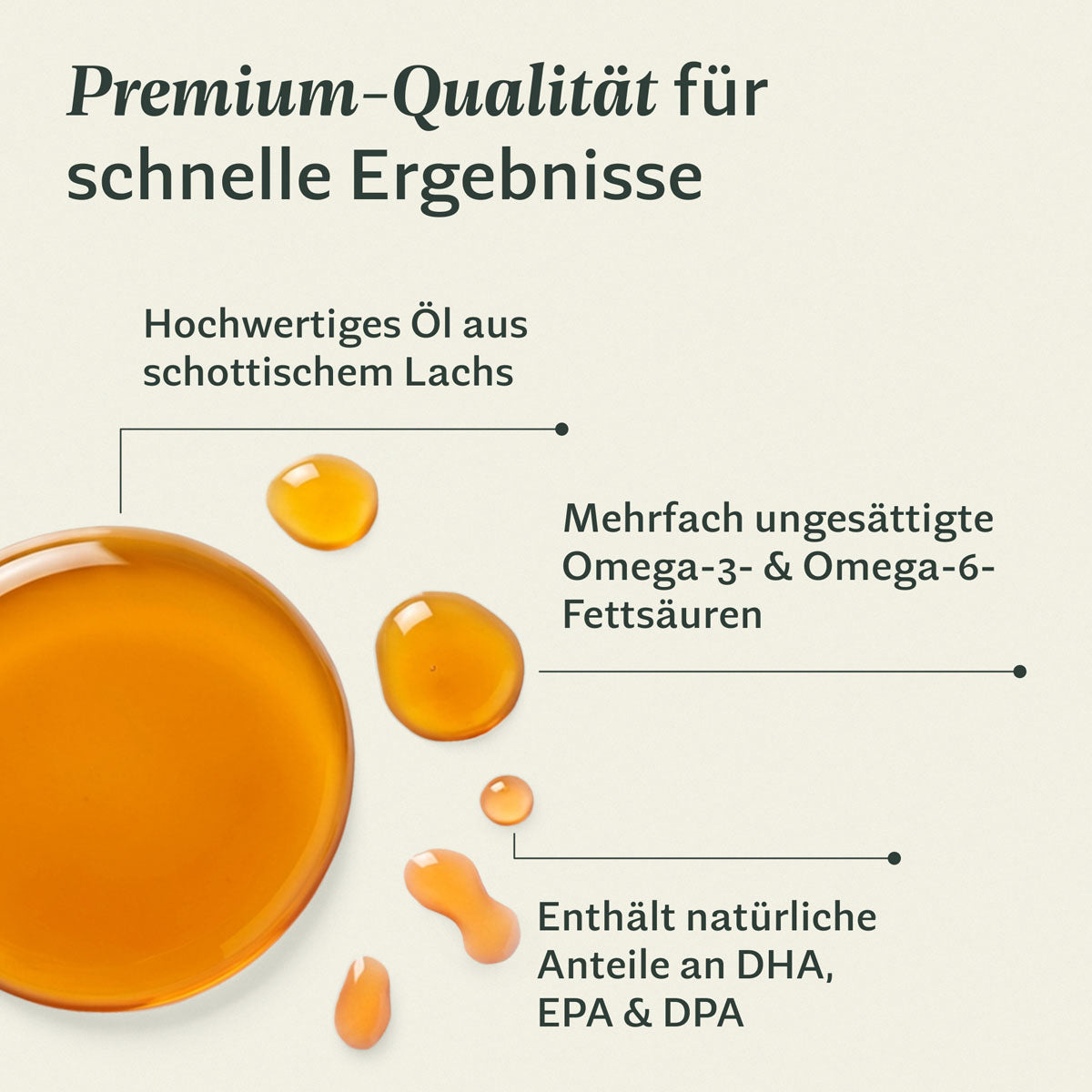 animero essentials HEART – Lachsöl für Hunde & Katzen, Omega-3